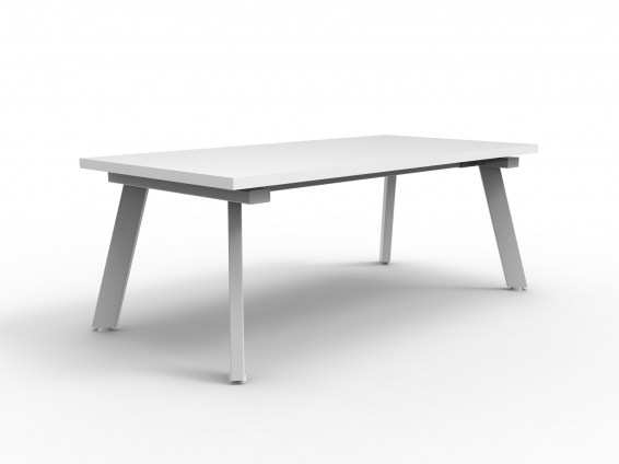 White Base - Natural White Top